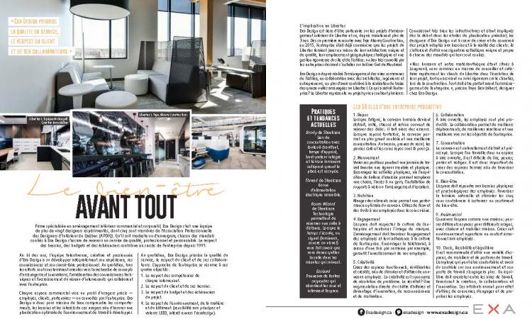 Le libertas: le bien-être avant tout